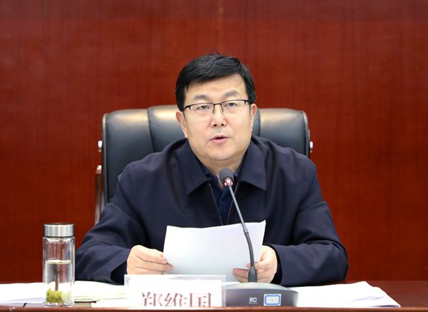 郑维国厅长讲话_副本.jpg 省水利厅召开全省冬季农村供水保障大走访动员视频会